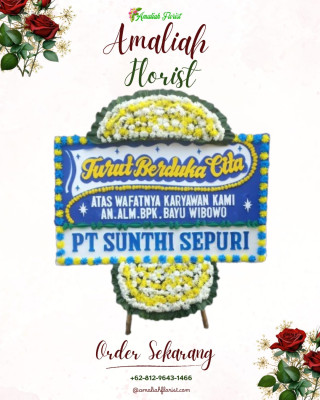 Papan Bunga Duka di Linggang Bigung